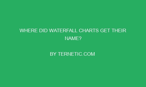 where did waterfall charts get their name 238323 1 - Where Did Waterfall Charts Get Their Name?
